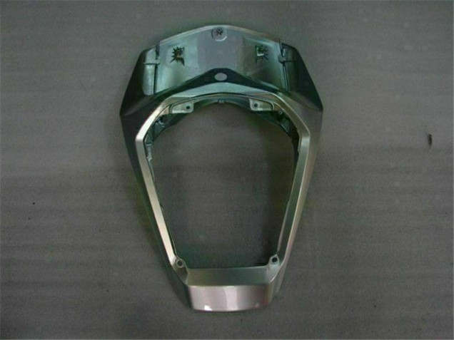 Prata Preto Carenagem Moto Honda CBR 1000RR 08-11 Prata Preto Carenagem Moto Honda CBR 1000RR 08-11