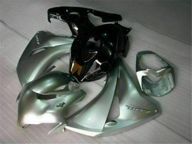 Prata Preto Carenagem Moto Honda CBR 1000RR 08-11