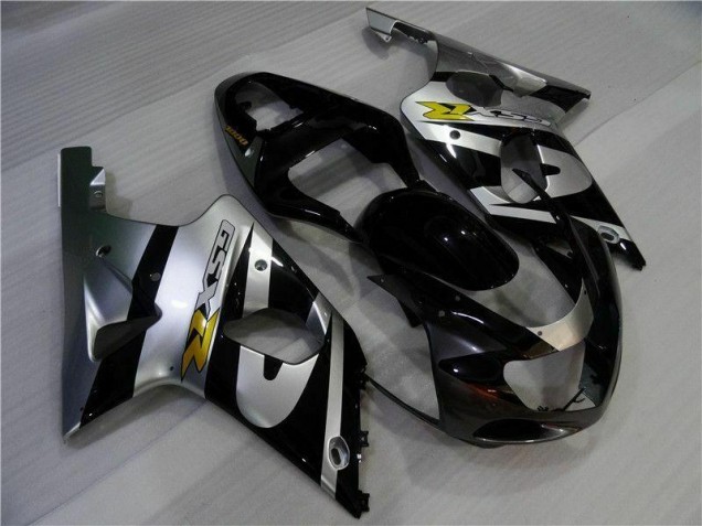Prata Preto Carenagem Moto Suzuki GSXR 1000 K1 00-02