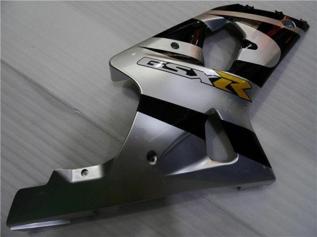 Prata Preto Carenagem Moto Suzuki GSXR 1000 K1 00-02