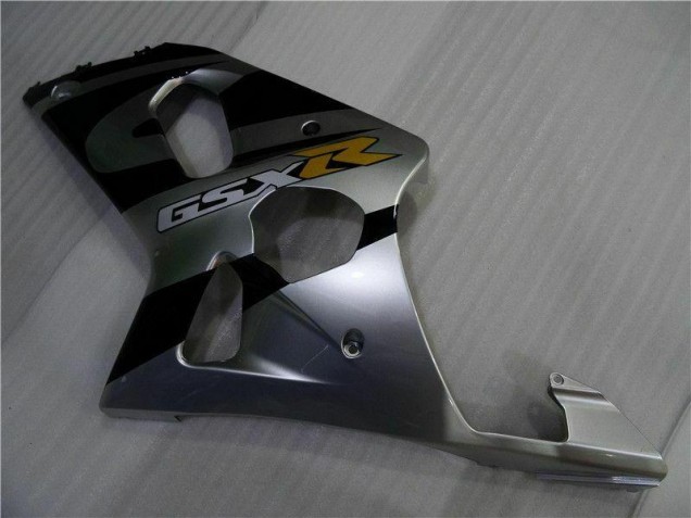 Prata Preto Carenagem Moto Suzuki GSXR 1000 K1 00-02