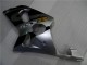Prata Preto Carenagem Moto Suzuki GSXR 1000 K1 00-02