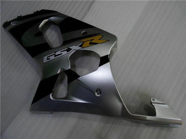 Prata Preto Carenagem Moto Suzuki GSXR 1000 K1 00-02