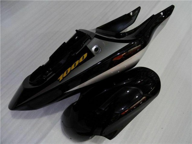 Prata Preto Carenagem Moto Suzuki GSXR 1000 K1 00-02