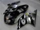Prata Preto Carenagem Moto Suzuki GSXR 1000 K1 00-02