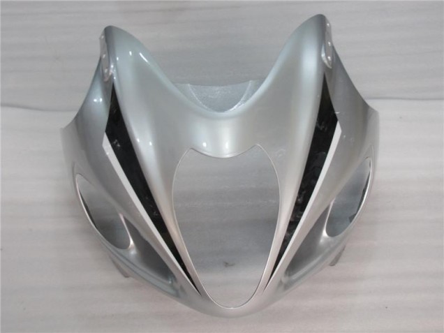 Prata Preto Carenagem Moto Suzuki GSXR 1300 Hayabusa 96-07 Prata Preto Carenagem Moto Suzuki GSXR 1300 Hayabusa 96-07