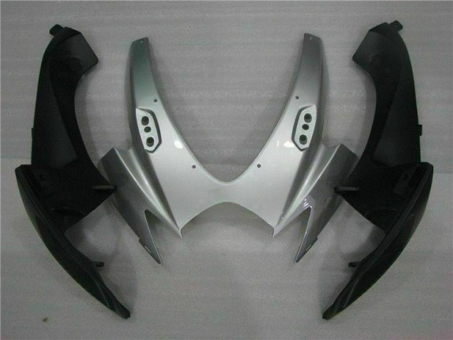 Prata Preto Carenagem Moto Suzuki GSXR 600 / 750 K6 06-07 Prata Preto Carenagem Moto Suzuki GSXR 600 / 750 K6 06-07