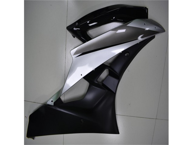 Prata Preto Carenagem Moto Yamaha R6 08-16 Prata Preto Carenagem Moto Yamaha R6 08-16