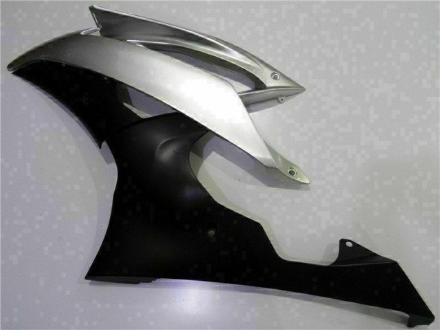 Prata Preto Carenagem Moto Yamaha R6 08-16 Prata Preto Carenagem Moto Yamaha R6 08-16