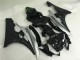 Prata Preto Injeção Kit Carenagem Moto Yamaha R6 06-07 Prata Preto Injeção Kit Carenagem Moto Yamaha R6 06-07