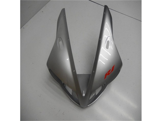 Prata Preto Moto Plásticos Yamaha R1 02-03 Prata Preto Moto Plásticos Yamaha R1 02-03