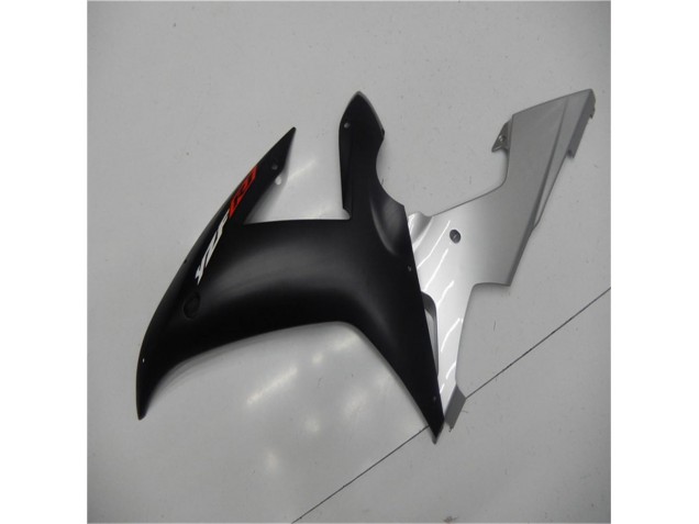 Prata Preto Moto Plásticos Yamaha R1 02-03 Prata Preto Moto Plásticos Yamaha R1 02-03