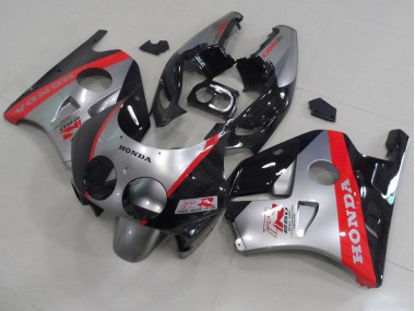 Prata Preto Vermelho Carenagem Moto Honda CBR 250RR MC22 91-98
