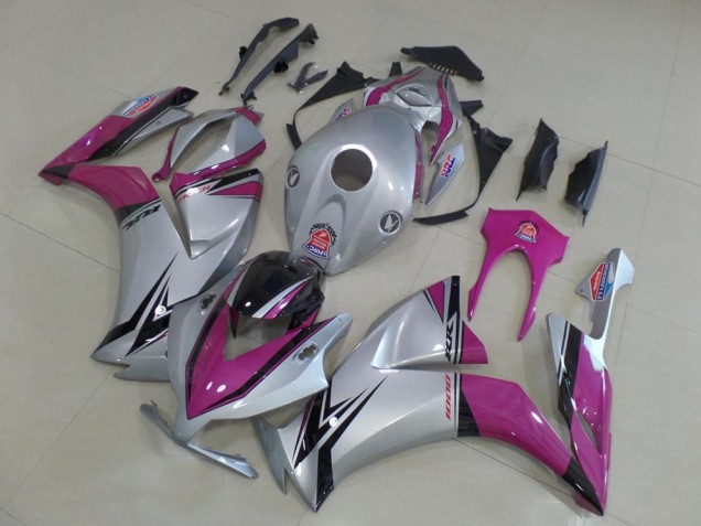 Prata Rosa Carenagem Moto Honda CBR 1000RR 12-16
