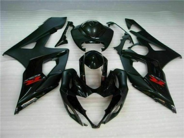 Preto Abs Carenagem Moto Suzuki GSXR 1000 K5 05-06