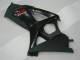 Preto Abs Carenagem Moto Suzuki GSXR 1000 K7 07-08 Preto Abs Carenagem Moto Suzuki GSXR 1000 K7 07-08