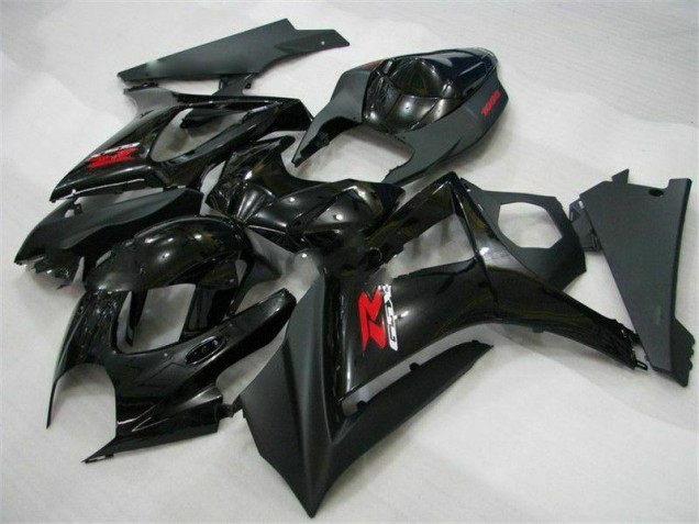 Preto Abs Carenagem Moto Suzuki GSXR 1000 K7 07-08 Preto Abs Carenagem Moto Suzuki GSXR 1000 K7 07-08