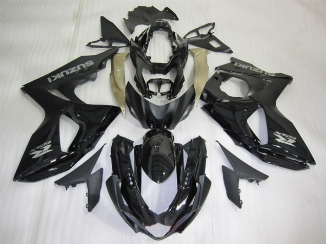 Preto Abs Carenagem Moto Suzuki GSXR 1000 K9 09-16 Preto Abs Carenagem Moto Suzuki GSXR 1000 K9 09-16
