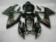 Preto Abs Carenagem Moto Suzuki GSXR 600 / 750 K6 06-07 Preto Abs Carenagem Moto Suzuki GSXR 600 / 750 K6 06-07