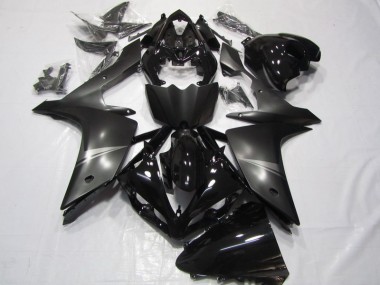 Preto Abs Carenagem Moto Yamaha R1 07-08