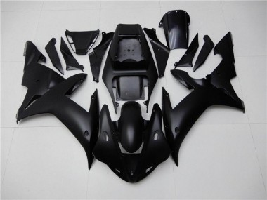Preto Abs Kit Carenagem & Plásticos Moto Yamaha R1 02-03