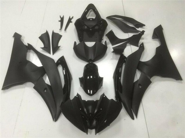 Preto Abs Kit Carenagem & Plásticos Moto Yamaha R6 08-16 Preto Abs Kit Carenagem & Plásticos Moto Yamaha R6 08-16