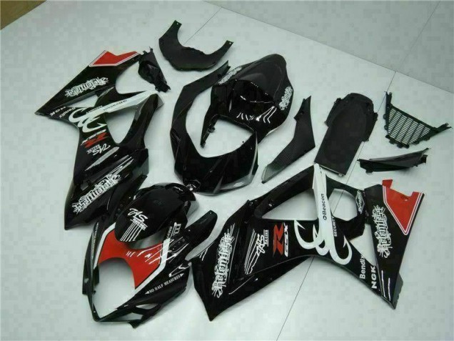 Preto Abs Kit Completos Carenagem Moto Suzuki GSXR 1000 K7 07-08 Preto Abs Kit Completos Carenagem Moto Suzuki GSXR 1000 K7 07-08