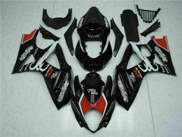 Preto Abs Kit Completos Carenagem Moto Suzuki GSXR 1000 K7 07-08 Preto Abs Kit Completos Carenagem Moto Suzuki GSXR 1000 K7 07-08