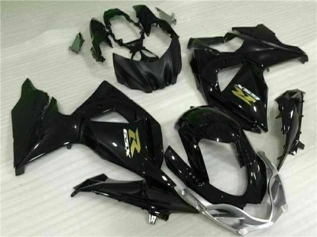 Preto Abs Kit Completos Carenagem Moto Suzuki GSXR 1000 K9 09-16