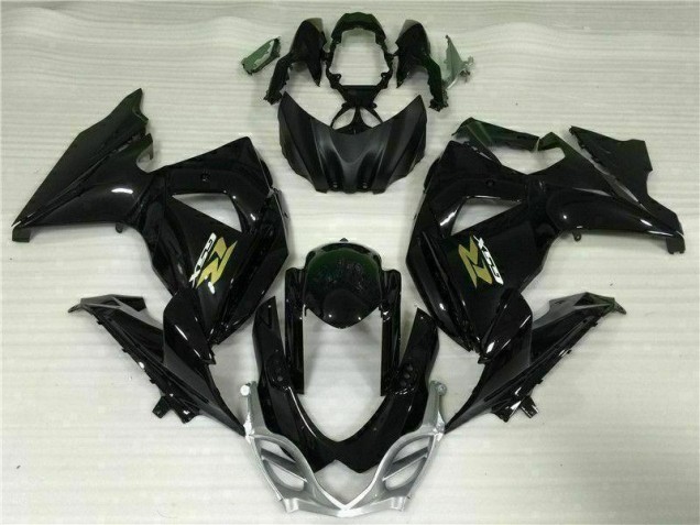 Preto Abs Kit Completos Carenagem Moto Suzuki GSXR 1000 K9 09-16