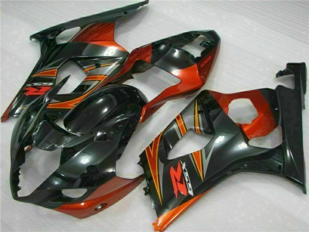 Preto Abs Kits Carenagem Moto Suzuki GSXR 1000 K3 03-04