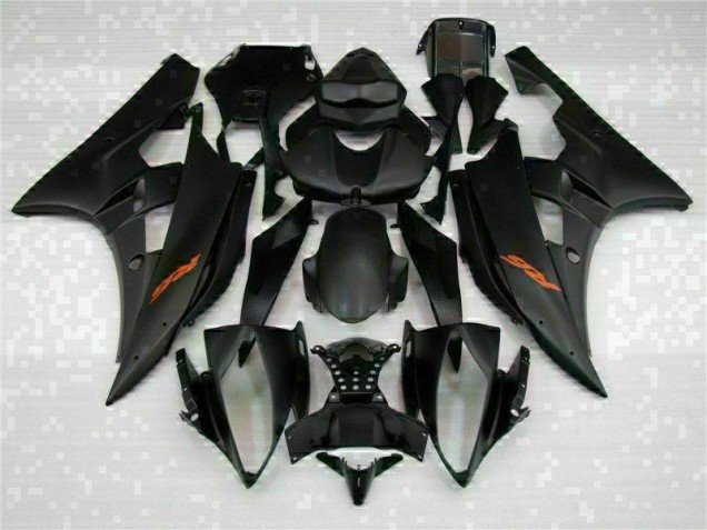 Preto Abs Kits Carenagem Moto Yamaha R6 06-07