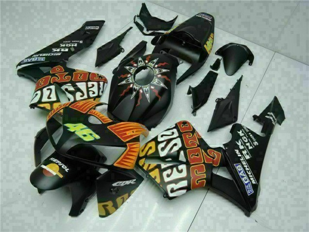 Preto Abs Kits Completos Carenagem Moto Honda CBR 600RR 05-06 Preto Abs Kits Completos Carenagem Moto Honda CBR 600RR 05-06