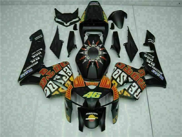 Preto Abs Kits Completos Carenagem Moto Honda CBR 600RR 05-06 Preto Abs Kits Completos Carenagem Moto Honda CBR 600RR 05-06