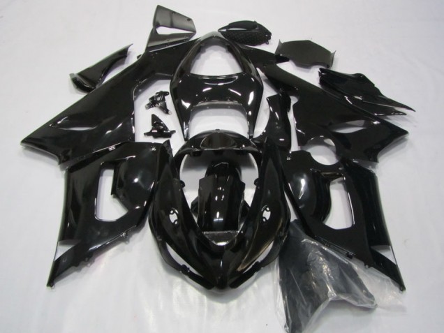 Preto Abs Kits Completos Carenagem Moto Kawasaki ZX6R 05-06