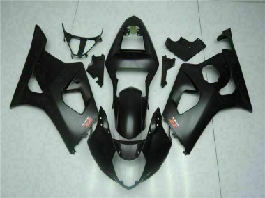 Preto Abs Kits Completos Carenagem Moto Suzuki GSXR 1000 K3 03-04