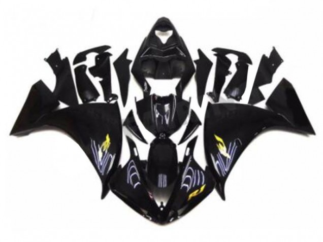Preto Abs Kits Completos Carenagem Moto Yamaha R1 09-11 Preto Abs Kits Completos Carenagem Moto Yamaha R1 09-11
