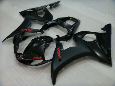 Preto Abs Kits Completos Carenagem Moto Yamaha R6 06-07