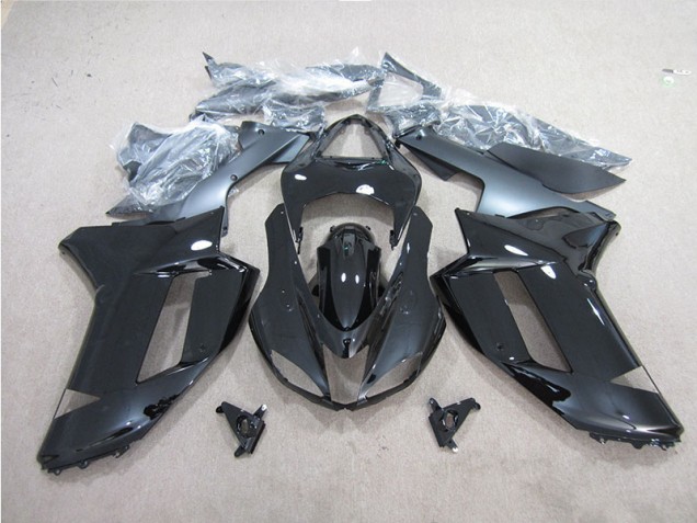 Preto Abs Moto Plástico Kawasaki ZX6R 07-08 Preto Abs Moto Plástico Kawasaki ZX6R 07-08
