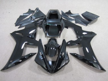 Preto Abs Moto Plástico Yamaha R1 02-03