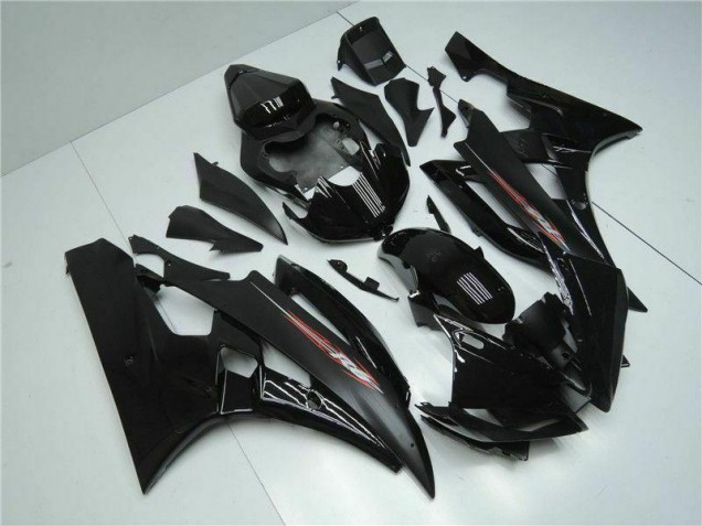 Preto Abs Moto Plásticos Yamaha R6 06-07