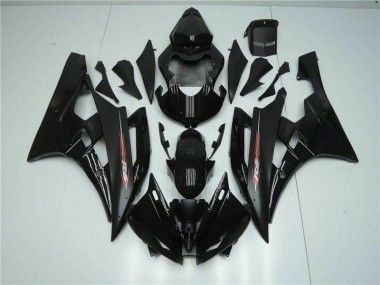 Preto Abs Moto Plásticos Yamaha R6 06-07