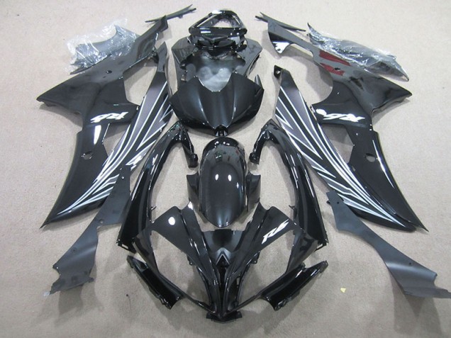Preto Abs Moto Plásticos Yamaha R6 08-16 Preto Abs Moto Plásticos Yamaha R6 08-16