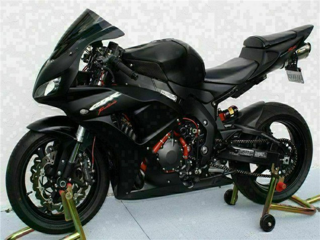 Preto Abs Motocicleta Plástico Honda CBR 1000RR 06-07 Preto Abs Motocicleta Plástico Honda CBR 1000RR 06-07