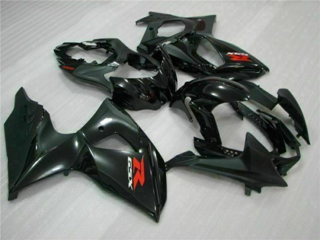 Preto Abs Motocicleta Plástico Suzuki GSXR 1000 K9 09-16 Preto Abs Motocicleta Plástico Suzuki GSXR 1000 K9 09-16