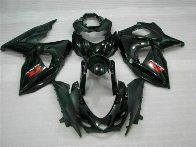 Preto Abs Motocicleta Plástico Suzuki GSXR 1000 K9 09-16 Preto Abs Motocicleta Plástico Suzuki GSXR 1000 K9 09-16