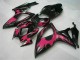Preto Abs Motocicleta Plástico Suzuki GSXR 600 / 750 K6 06-07