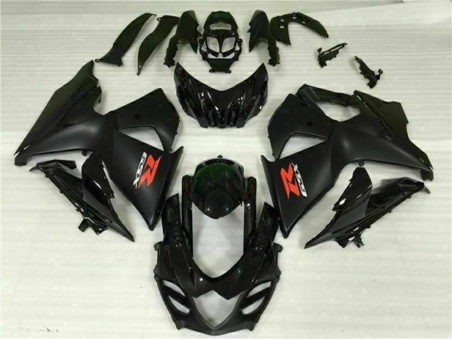 Preto Abs Motocicleta Plásticos Suzuki GSXR 1000 K9 09-16