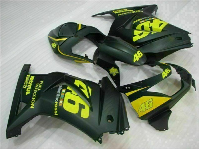 Preto Amarelo 46 Carenagem Moto Kawasaki EX300 13-16 Preto Amarelo 46 Carenagem Moto Kawasaki EX300 13-16