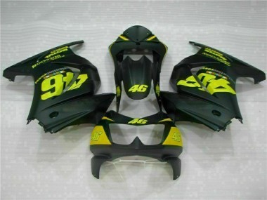 Preto Amarelo 46 Carenagem Moto Kawasaki EX300 13-16